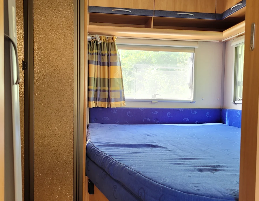 Camping Boerdam - Huur-caravan binnenzijde