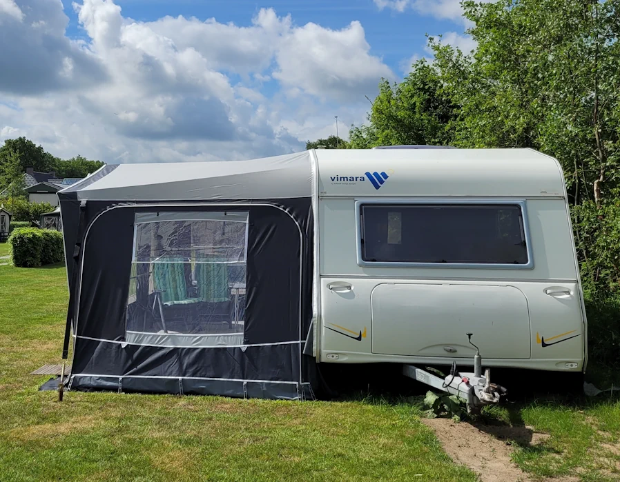 Camping Boerdam - Huur-caravan binnenzijde