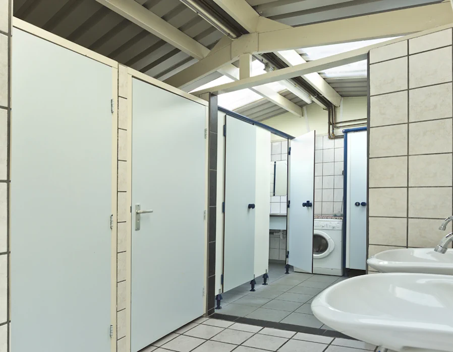 Uitstekende sanitaire voorzieningen