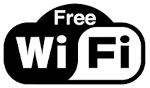 Gratis WiFi op de gehele camping.